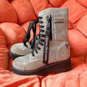 Dolls Kill Billionaire Bling Boots